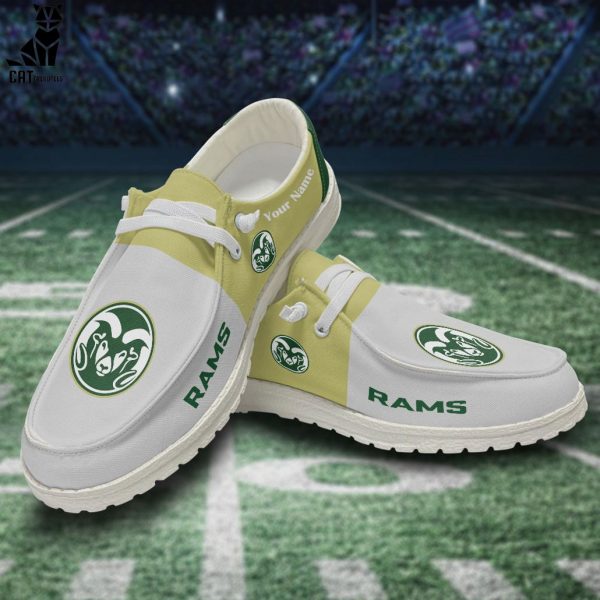 NCAA Colorado State Rams Hey Dude Shoes – Custom name