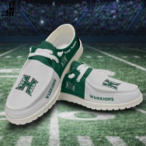 NCAA Hawaii Rainbow Warriors Hey Dude Shoes – Custom name