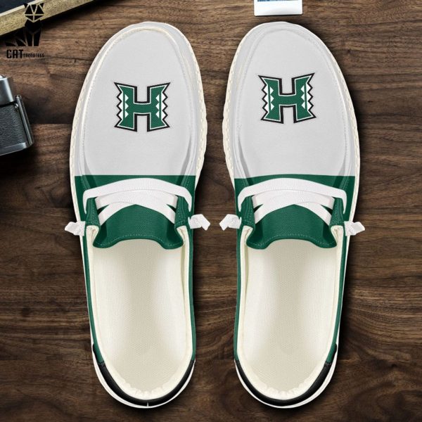 NCAA Hawaii Rainbow Warriors Hey Dude Shoes – Custom name