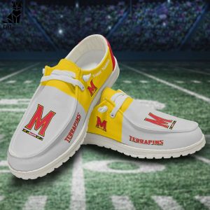 NCAA Maryland Terrapins Hey Dude Shoes – Custom name