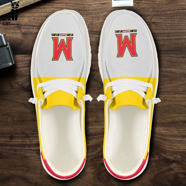 NCAA Maryland Terrapins Hey Dude Shoes – Custom name