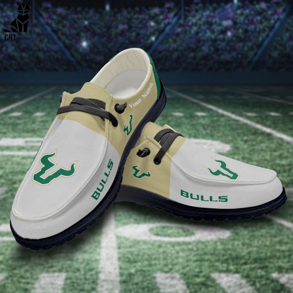 NCAA South Florida Bulls Hey Dude Shoes – Custom name