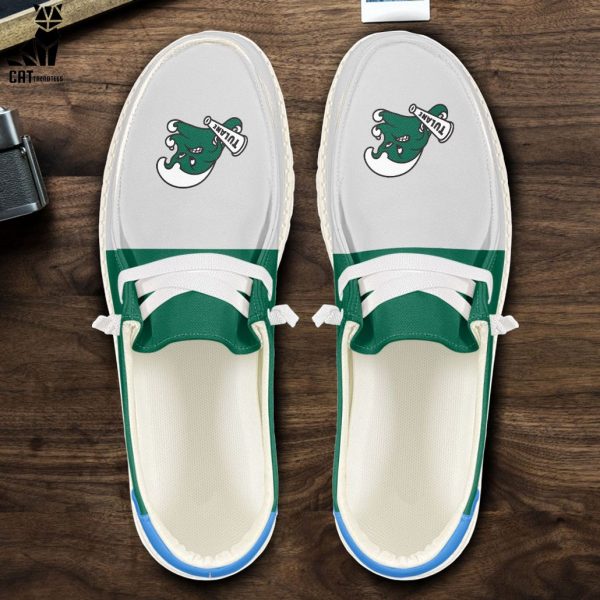 NCAA Tulane Green Wave Hey Dude Shoes – Custom name