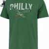 NFL Philadelphia Eagles Crucial Catch Nike Logo Design 3D T-Shirt