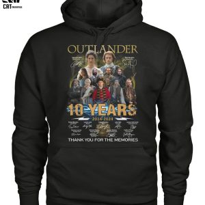 Outlander 10 Years 2014-2024 Thank You For The Memories Unisex T-Shirt