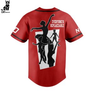 Personalized Abby Lee Dance Company Red Design Baseball Jersey