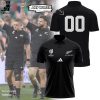 Personalized The All Blacks New Zealand Rugby Worldcup Logo Design 3D Polo Shirt