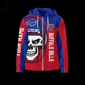 Personalized Buffalo Bills Logo Design 3D Hoodie