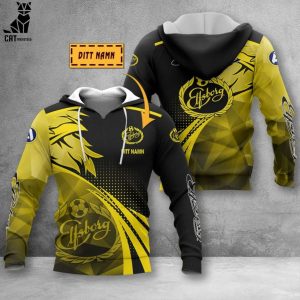 Personalized Eltsborg Football 3D Hoodie