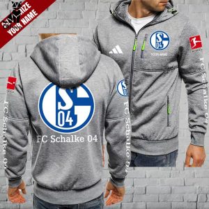 Personalized FC Schalke 04 Logo Design 3D Hoodie