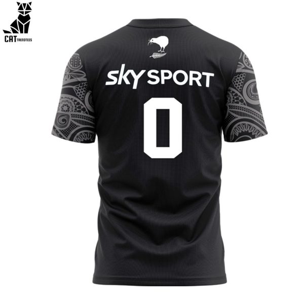 Personalized Kiwis NZRL New Zealand National Rugby League Sky Sport Logo Design 3D T-Shirt