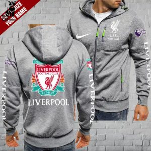 Personalized Liverpool Football Club EST 1892 Nike Logo Design 3D Hoodie
