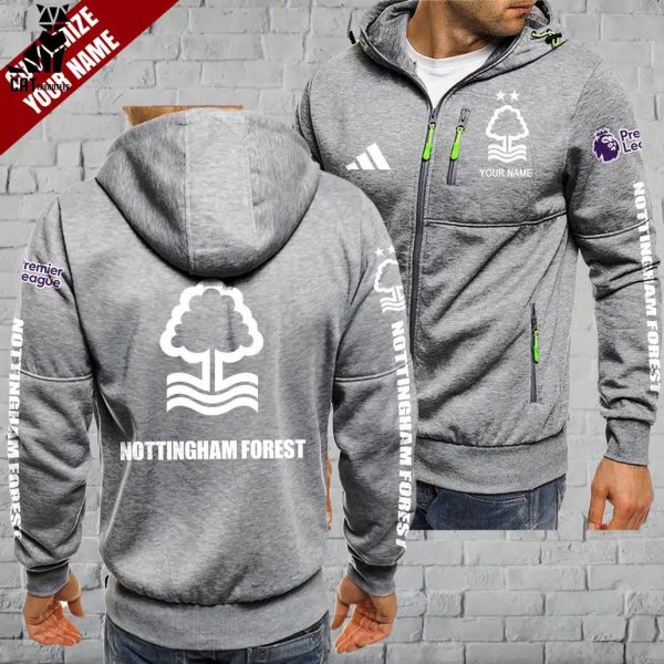 Personalized Nottingham Forest Premier League Adidas Logo Design 3D Hoodie