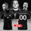 Rugby Worldcup France 2023All Blacks Adidas Logo Design 3D Polo Shirt