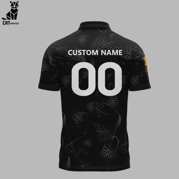 Personalized The All Blacks New Zealand Rugby Worldcup Logo Design 3D Polo Shirt