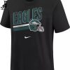 Personalized Brotherly Shove Philadelphia Eagles Nike Logo Design 3D T-Shirt