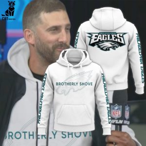 Philadelphia Eagles Brotherly Mascot Design 3D Hoodie