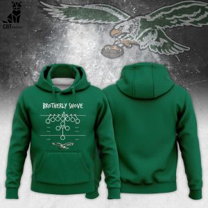 Philadelphia Eagles Brotherly Slove Strategy 3D Hoodie
