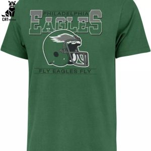 Philadelphia Eagles Fly Eagles Fly Green Design 3D T-Shirt