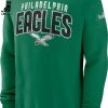 Philadelphia Eagles White Nike Logo Design 3D Sweater