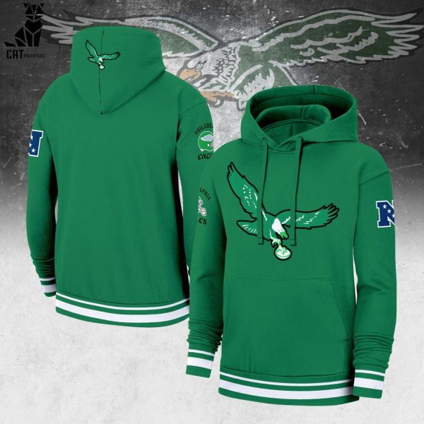 Philadelphia Eagles Shirt-Green 3D Hoodie