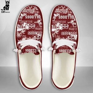 PREMIUM NCAA Mississippi State Bulldogs Custom Name Hey Dude Shoes