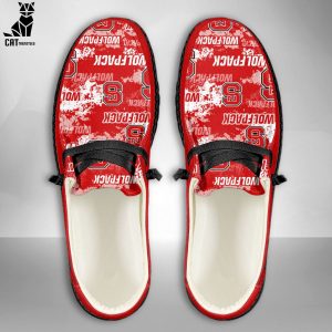 PREMIUM NCAA NORTH CAROLINA STATE WOLFPACK Custom Name Hey Dude Shoes