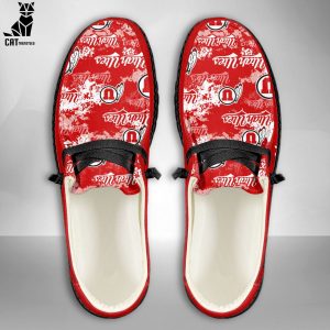 PREMIUM NCAA Utah Utes Custom Name Hey Dude Shoes