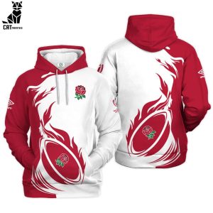 Rugby World Cup 2023 England National Rugby Union Team Gift For Fans 3D Hoodie