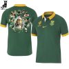 South Africa Rugby World Cup Champions South African Rugby Union Springboks Logo Design 3D Polo Shirt