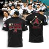 Arizona Diamondbacks 2023 World Series Red Design 3D T-Shirt
