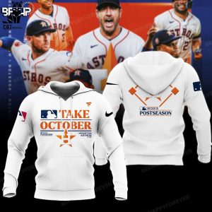 Take October Postseason Houston Astros 2023 Nike Logo Design 3D Hoodie