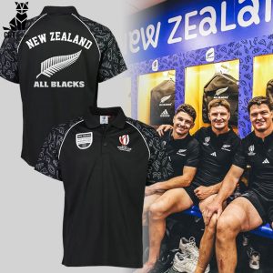 The All Blacks New Zealand Rugby Worldcup The Leaf Design 3D Polo Shirt