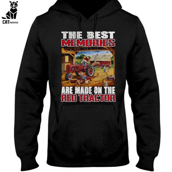 The Best Memories Are Made On The Red Tractor Unisex T-Shirt