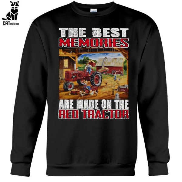 The Best Memories Are Made On The Red Tractor Unisex T-Shirt