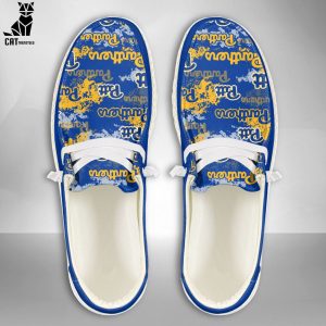THE BEST NCAA Pittsburgh Panthers Custom Name Hey Dude Shoes
