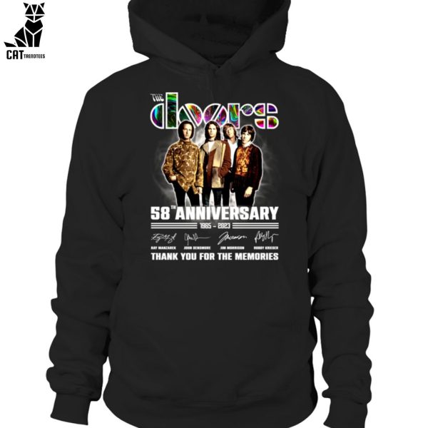 The Doors 58th Anniversary 1965-2023 Thank You For The Memories Unisex T-Shirt