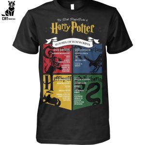 The Most Magical Facts Of Harry Potter Houses Of Hogwarts Unisex T-Shirt
