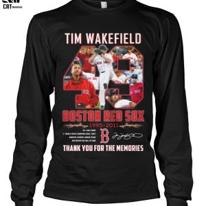 Tim Wakefield #49 Jersey Number T Shirts, Hoodies, Sweatshirts & Merch