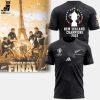 Up The All Blacks Altrad New Zealand Rugby Worldcup France 2023 Logo Design 3D T-Shirt