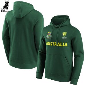Australian Men’s Cricket Team Champions ICC World Cup 2023 Design Green  3D Hoodie