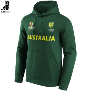 Australian Men’s Cricket Team Champions ICC World Cup 2023 Design Green  3D Hoodie