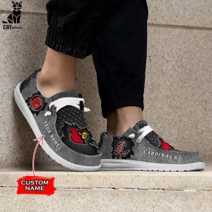 Louisville Cardinals Custom Name Air Jordan 11 Sneaker Shoes For Fans