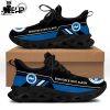 Brighton Camp Hove Albion Black Blue Trim Design Max Soul Shoes