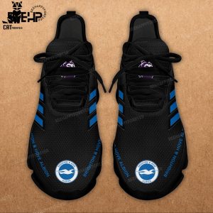 Brighton Camp Hove Albion Black Blue Trim Design Max Soul Shoes