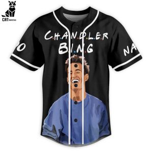 Chandler Bing Character Design Baseball Jersey