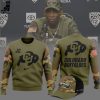 Colorado Buffaloes Coach Prime Buffaldes Grey Design 3D Sweater