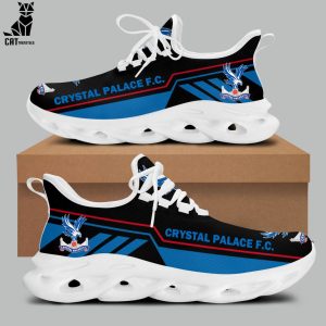 Crystal Palace FC Black Blue Design Max Soul Shoes