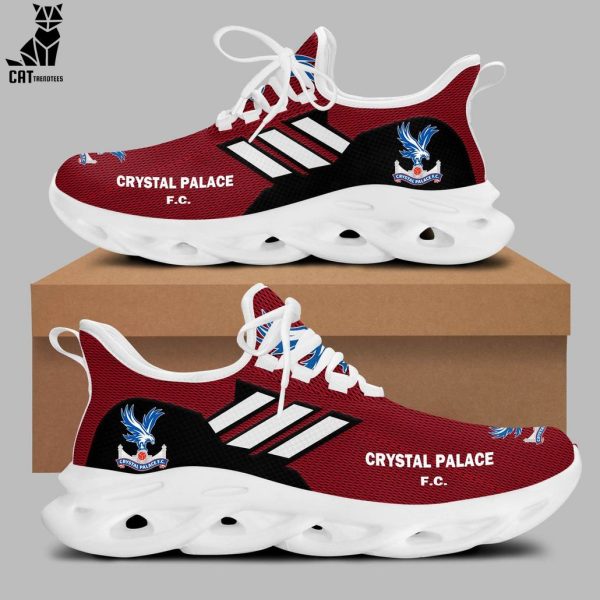 Crystal Palace FC Red White Trim Design Max Soul Shoes