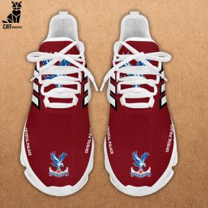 Crystal Palace FC Red White Trim Design Max Soul Shoes